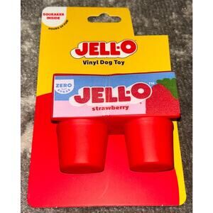 Hershey Jello Themed Vinyl Squeaky Dog Toy (NEW)